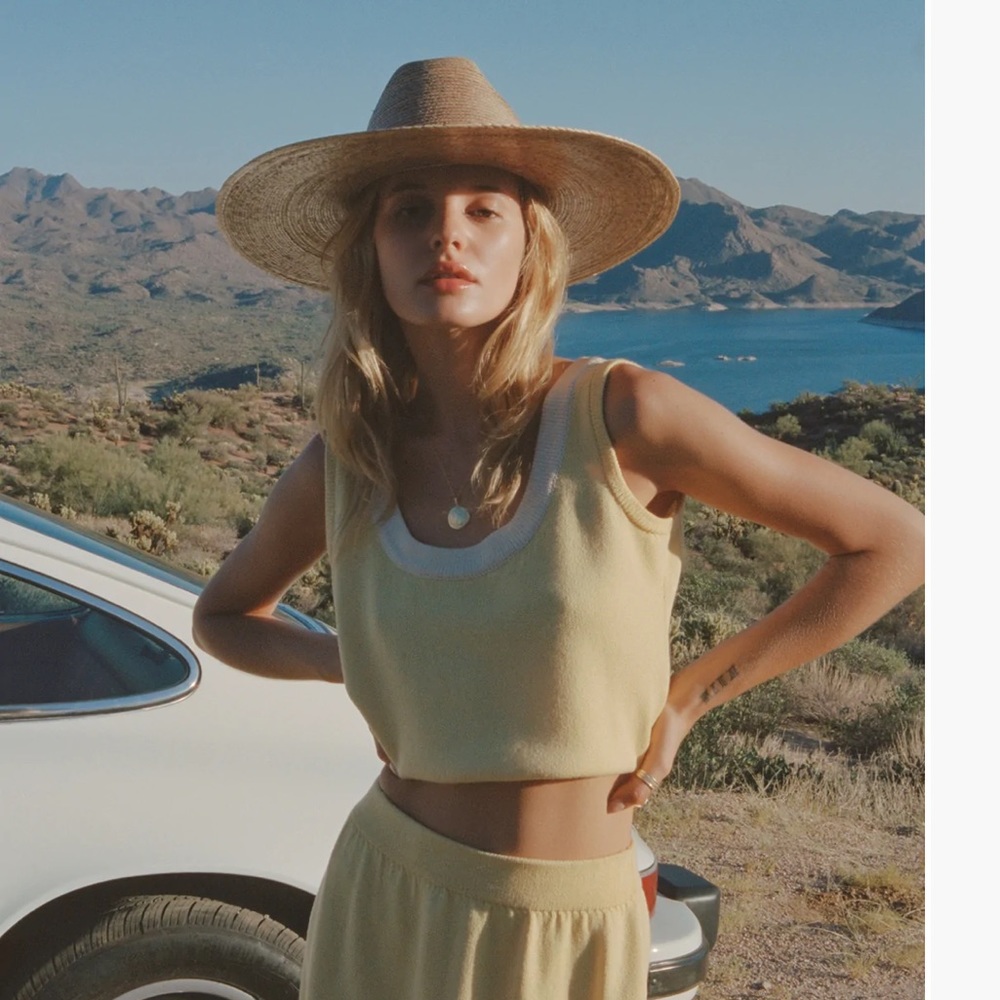 Lack of Color Western Wide Brim Straw Hat